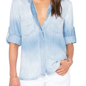 Bella Dahl Split back Denim top